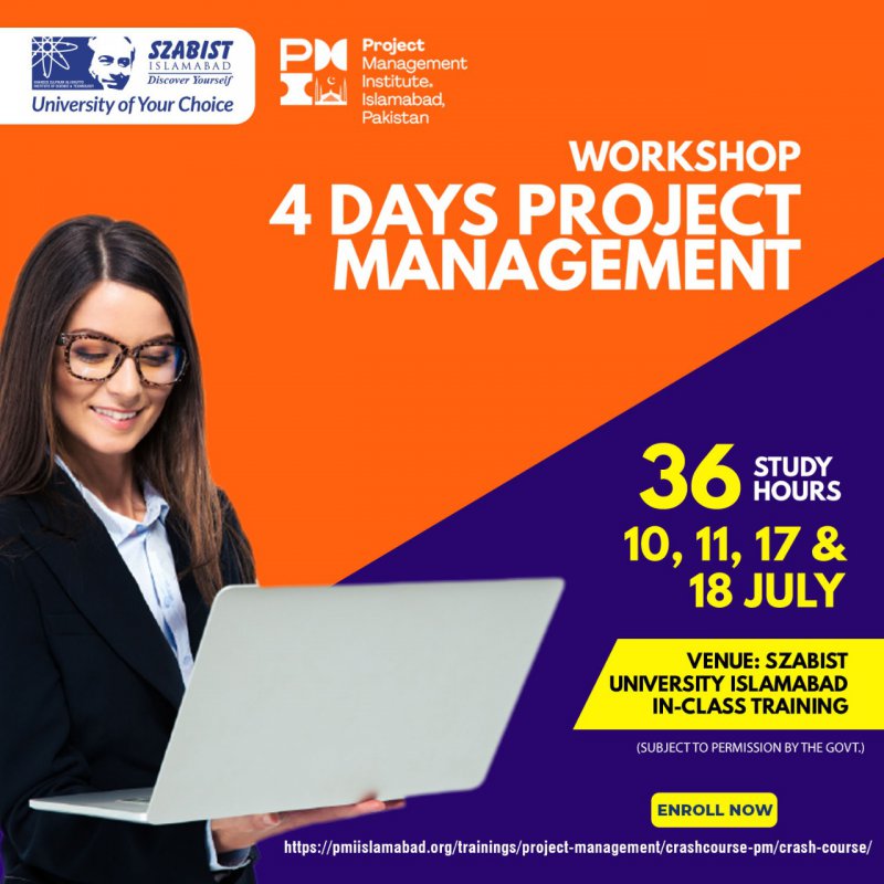4 days Project Management Workshop